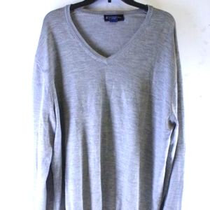 Brooks Brothers Men's Gray Sweater Sz XL